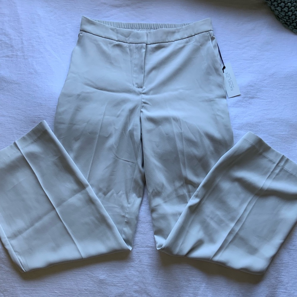 Light Grey Mid-Rise Slacks